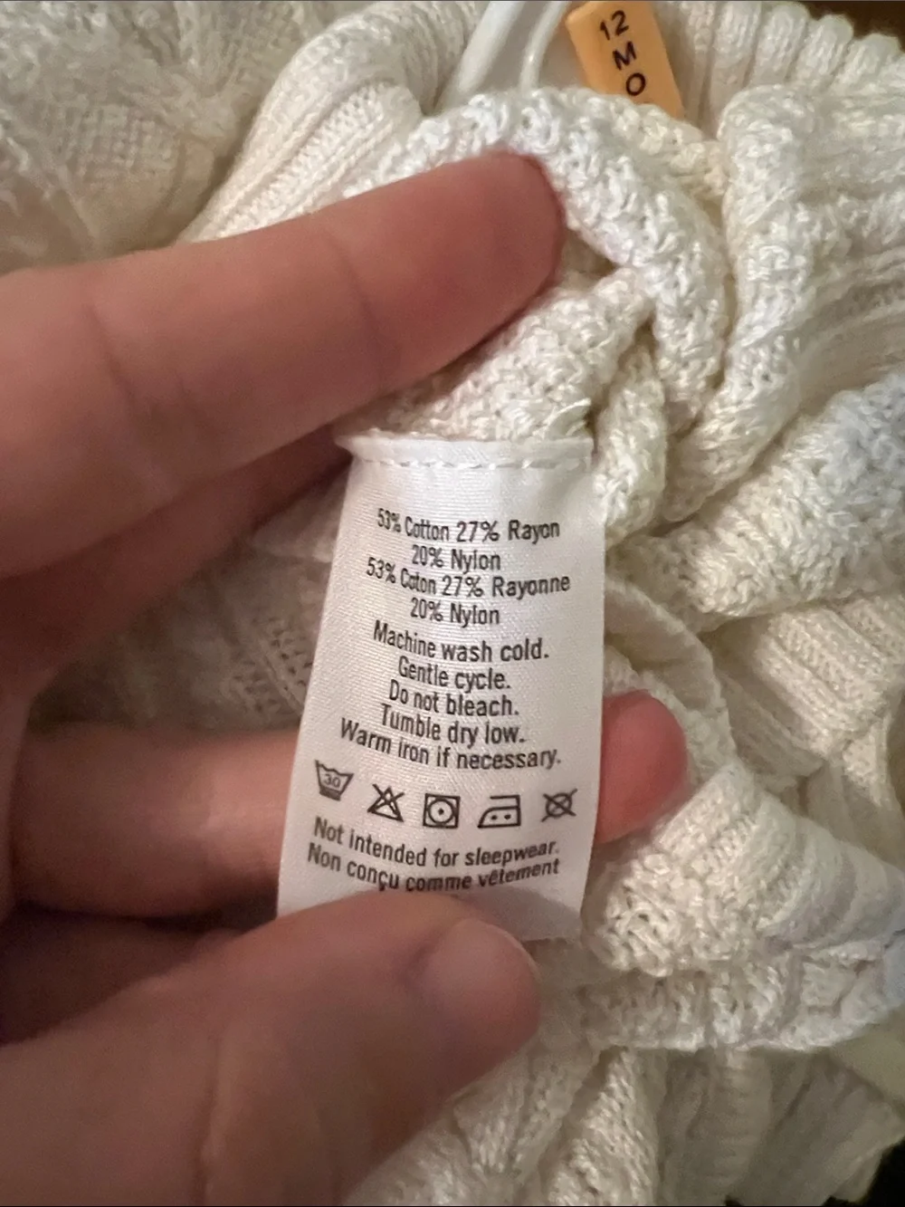 Janie and Jack new tags